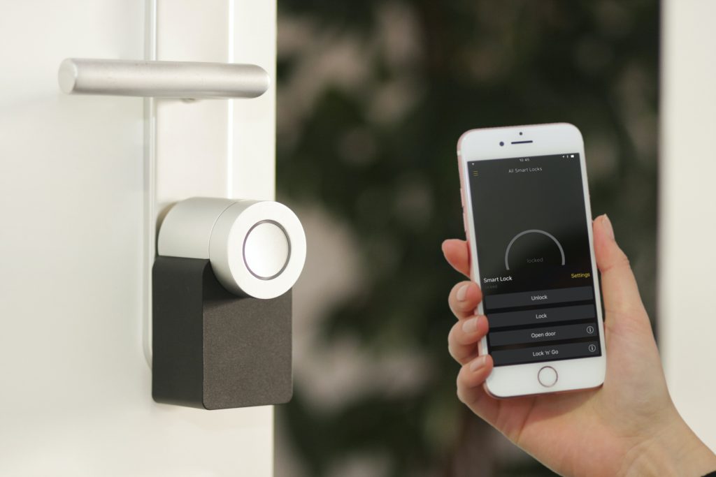 Picture of a smart lock