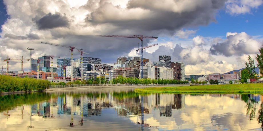 bygging i Oslo. Foto: colourbox.com