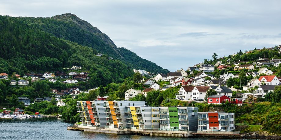 Boligstrøk utenfor Bergen