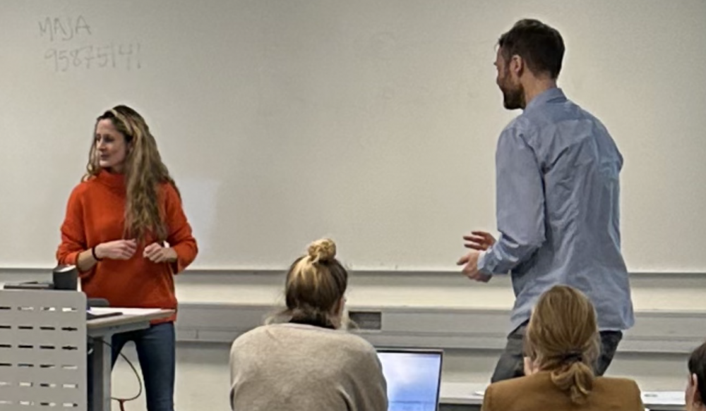 Jardar Sørvoll og kollegaer på workshop.