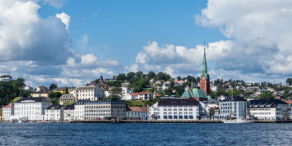 Arendal sentrum waterfront