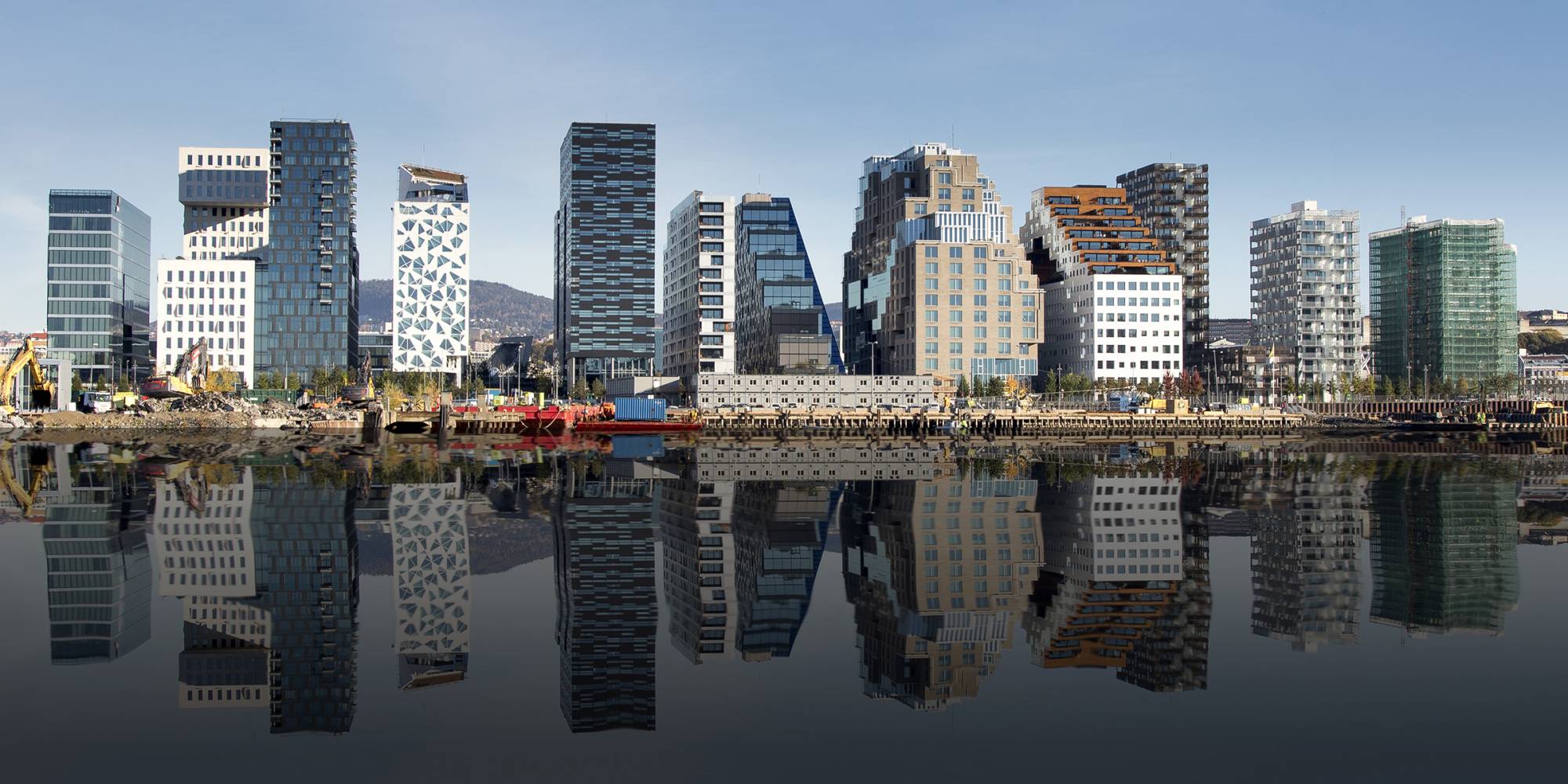 Barcode Bjørvika Oslo, Norge