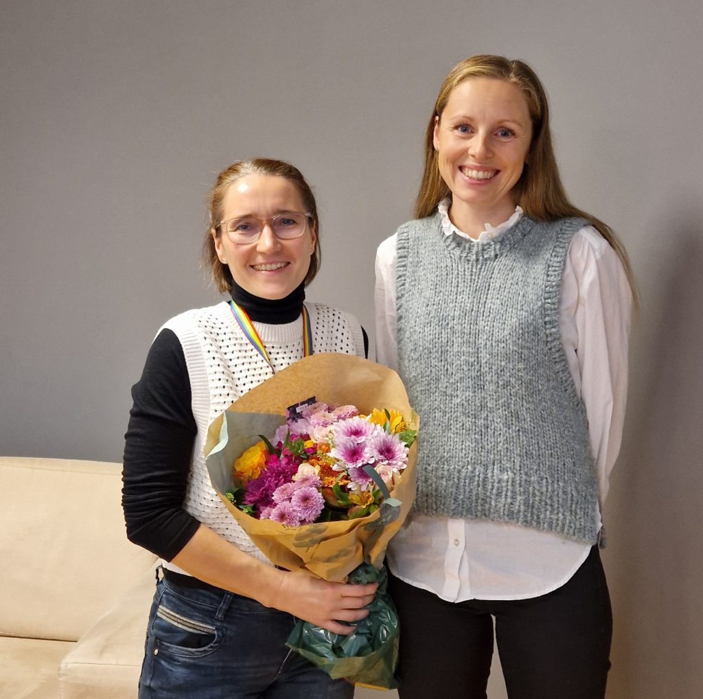 Judith Schröder og Heidi Holmen 