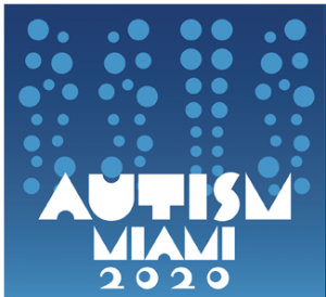 conference logo on blue background