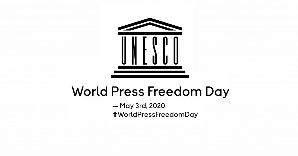 UNESCO world press freedom day logo