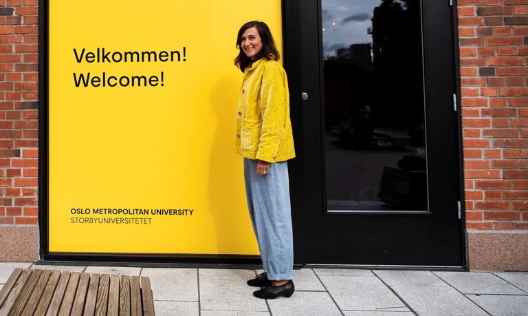 Kate Fletcher på SIFO/OsloMet foto Sonja Balci