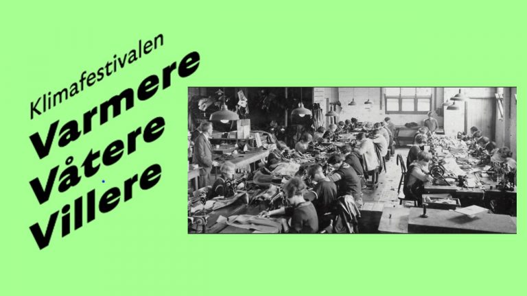 Klesproduksjon på fabrikk
