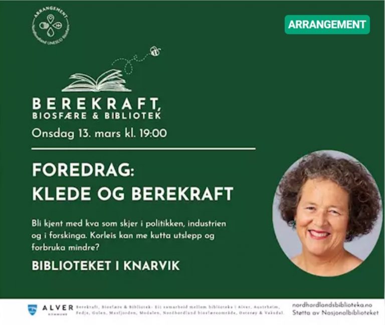Plakat for foredraget