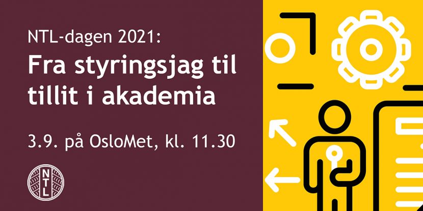 Plakat for arrangementet med tittel og illustrasjon