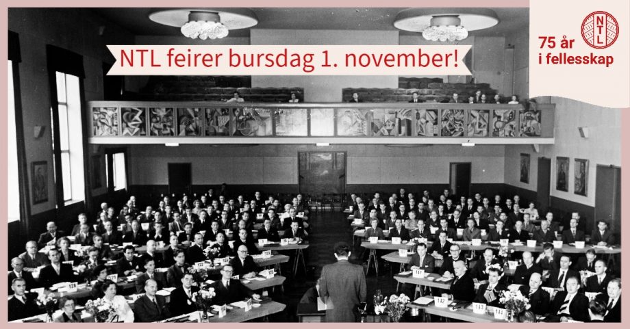 Foto fra NTLs første år
