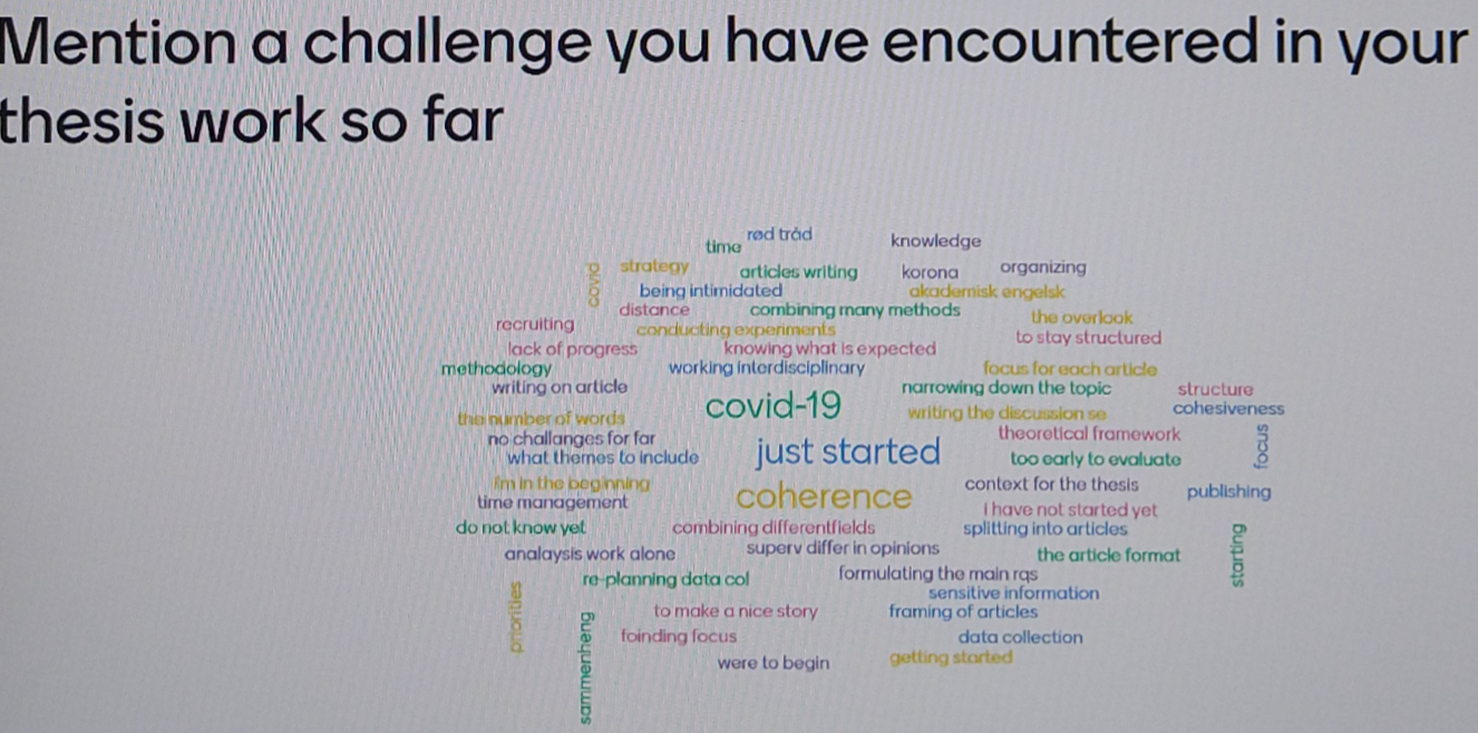 PhD Forum OsloMet webinar on writing an article-based thesis