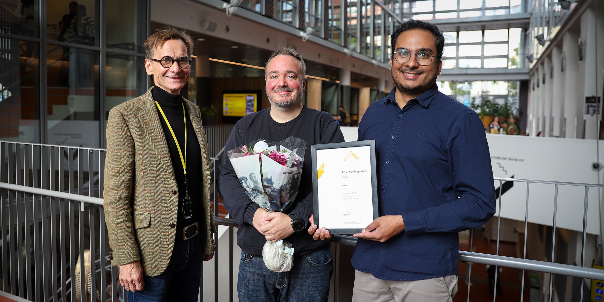 RISE receives the Working Environment Award 2026